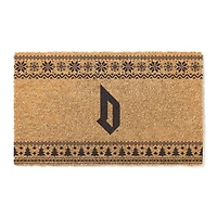 Duquesne Dukes 18" x 30" Holiday Coir Doormat