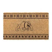 Bowie State Bulldogs 18" x 30" Holiday Coir Doormat