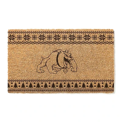 Bowie State Bulldogs 18" x 30" Holiday Coir Doormat