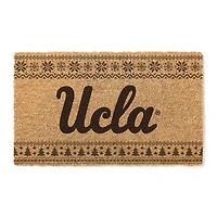 UCLA Bruins 18" x 30" Holiday Coir Doormat