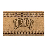 UNLV Rebels 18" x 30" Holiday Coir Doormat