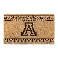 Arizona Wildcats 18" x 30" Holiday Coir Doormat