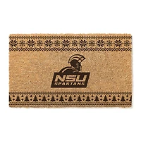 Norfolk State Spartans 18" x 30" Holiday Coir Doormat