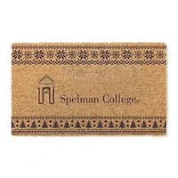 Spelman College Jaguars 18" x 30" Holiday Coir Doormat