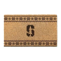 Stanford Cardinal 18" x 30" Holiday Coir Doormat