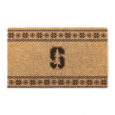 Stanford Cardinal 18" x 30" Holiday Coir Doormat
