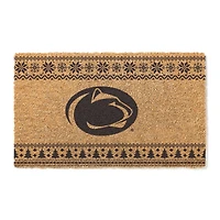 Penn State Nittany Lions 18" x 30" Holiday Coir Doormat
