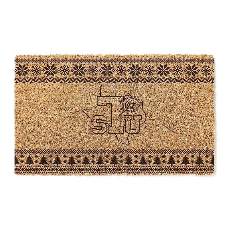 Texas Southern Tigers 18" x 30" Holiday Coir Doormat