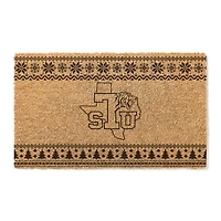 Texas Southern Tigers 18" x 30" Holiday Coir Doormat