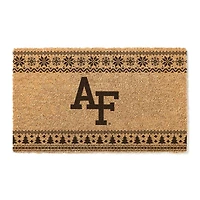 Air Force Falcons 18" x 30" Holiday Coir Doormat