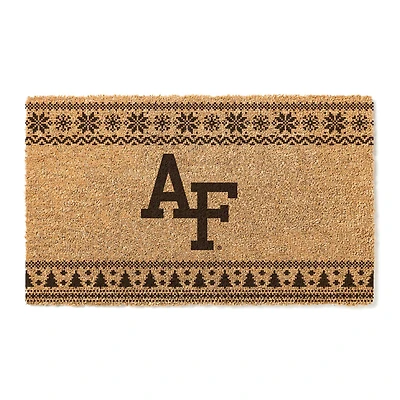Air Force Falcons 18" x 30" Holiday Coir Doormat