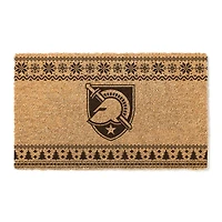 Army Black Knights 18" x 30" Holiday Coir Doormat