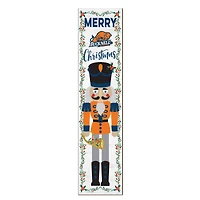 Bucknell Bison 11" x 46" Nutcracker Holiday Leaner Sign
