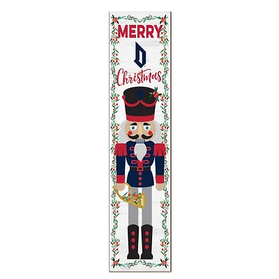 Duquesne Dukes 11" x 46" Nutcracker Holiday Leaner Sign