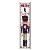 Duquesne Dukes 11" x 46" Nutcracker Holiday Leaner Sign