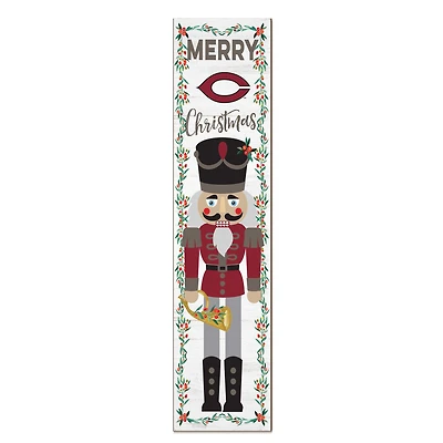 UChicago Maroons 11" x 46" Nutcracker Holiday Leaner Sign