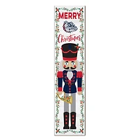 Gonzaga Bulldogs 11" x 46" Nutcracker Holiday Leaner Sign