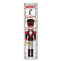 Cincinnati Bearcats 11" x 46" Nutcracker Holiday Leaner Sign