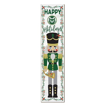 Colorado State Rams 11" x 46" Nutcracker Holiday Leaner Sign