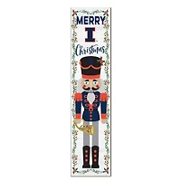 Illinois Fighting Illini 11" x 46" Nutcracker Holiday Leaner Sign
