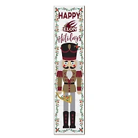 Elon Phoenix 11" x 46" Nutcracker Holiday Leaner Sign