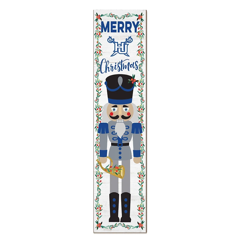 Hampton Pirates 11" x 46" Nutcracker Holiday Leaner Sign