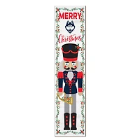 UConn Huskies 11" x 46" Nutcracker Holiday Leaner Sign