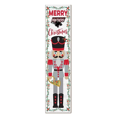 Clark Atlanta University Panthers 11" x 46" Nutcracker Holiday Leaner Sign