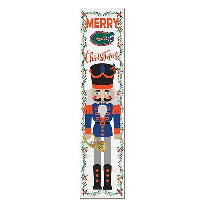 Florida Gators 11" x 46" Nutcracker Holiday Leaner Sign