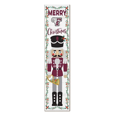 Fordham Rams 11" x 46" Nutcracker Holiday Leaner Sign