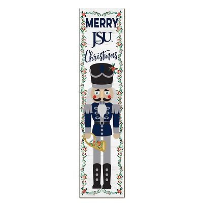 Jackson State Tigers 11" x 46" Nutcracker Holiday Leaner Sign