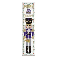 James Madison Dukes 11" x 46" Nutcracker Holiday Leaner Sign