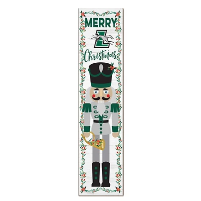 Loyola Greyhounds 11" x 46" Nutcracker Holiday Leaner Sign