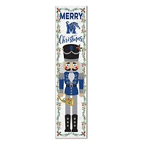 Memphis Tigers 11" x 46" Nutcracker Holiday Leaner Sign