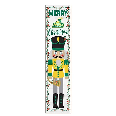 Norfolk State Spartans 11" x 46" Nutcracker Holiday Leaner Sign