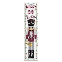 Mississippi State Bulldogs 11" x 46" Nutcracker Holiday Leaner Sign