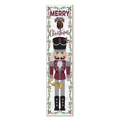 Montana Grizzlies 11" x 46" Nutcracker Holiday Leaner Sign
