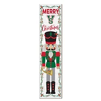 Mississippi Valley State Delta Devils 11" x 46" Nutcracker Holiday Leaner Sign