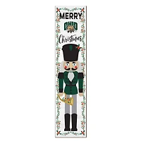 Ohio Bobcats 11" x 46" Nutcracker Holiday Leaner Sign