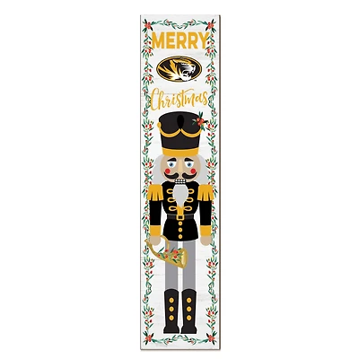 Missouri Tigers 11" x 46" Nutcracker Holiday Leaner Sign