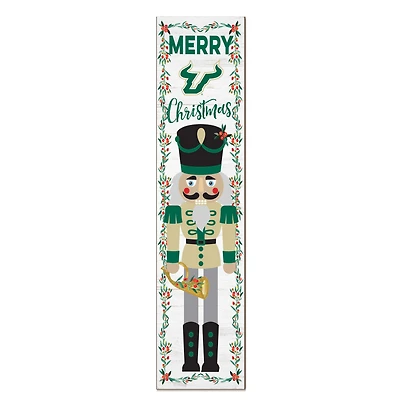 South Florida Bulls 11" x 46" Nutcracker Holiday Leaner Sign