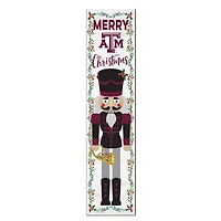 Texas A&M Aggies 11" x 46" Nutcracker Holiday Leaner Sign
