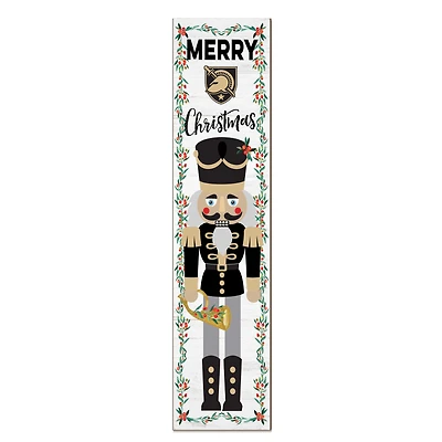 Army Black Knights 11" x 46" Nutcracker Holiday Leaner Sign