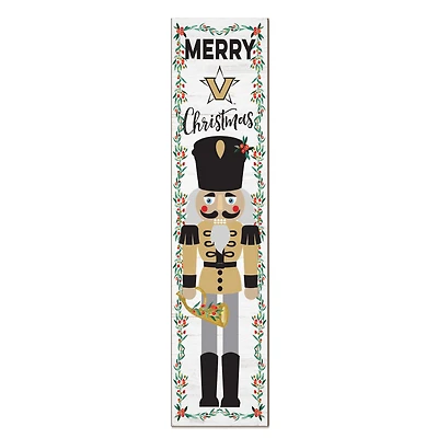 Vanderbilt Commodores 11" x 46" Nutcracker Holiday Leaner Sign