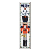 Virginia Cavaliers 11" x 46" Nutcracker Holiday Leaner Sign