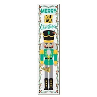 Xavier University of Louisiana Gold Rush 11" x 46" Nutcracker Holiday Leaner Sign