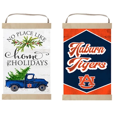Auburn Tigers 12" x 20" Reversible Banner Sign