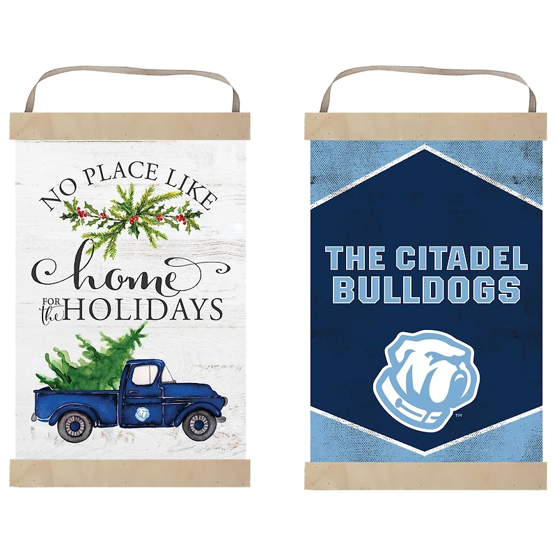 Citadel Bulldogs 12" x 20" Reversible Banner Sign