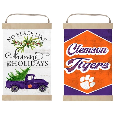 Clemson Tigers 12" x 20" Reversible Banner Sign