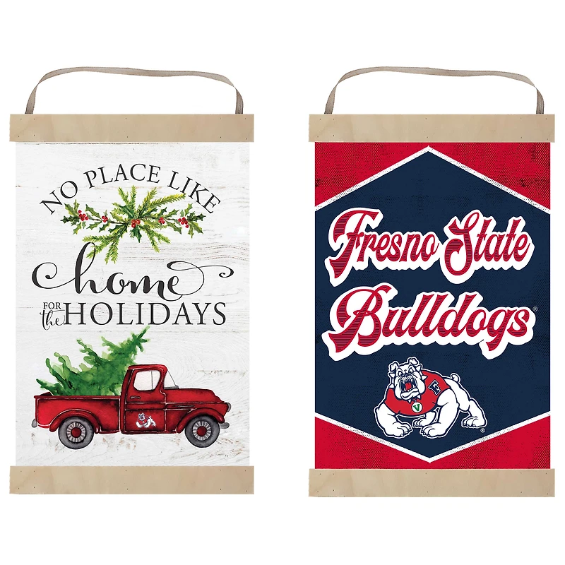 Fresno State Bulldogs 12" x 20" Reversible Banner Sign